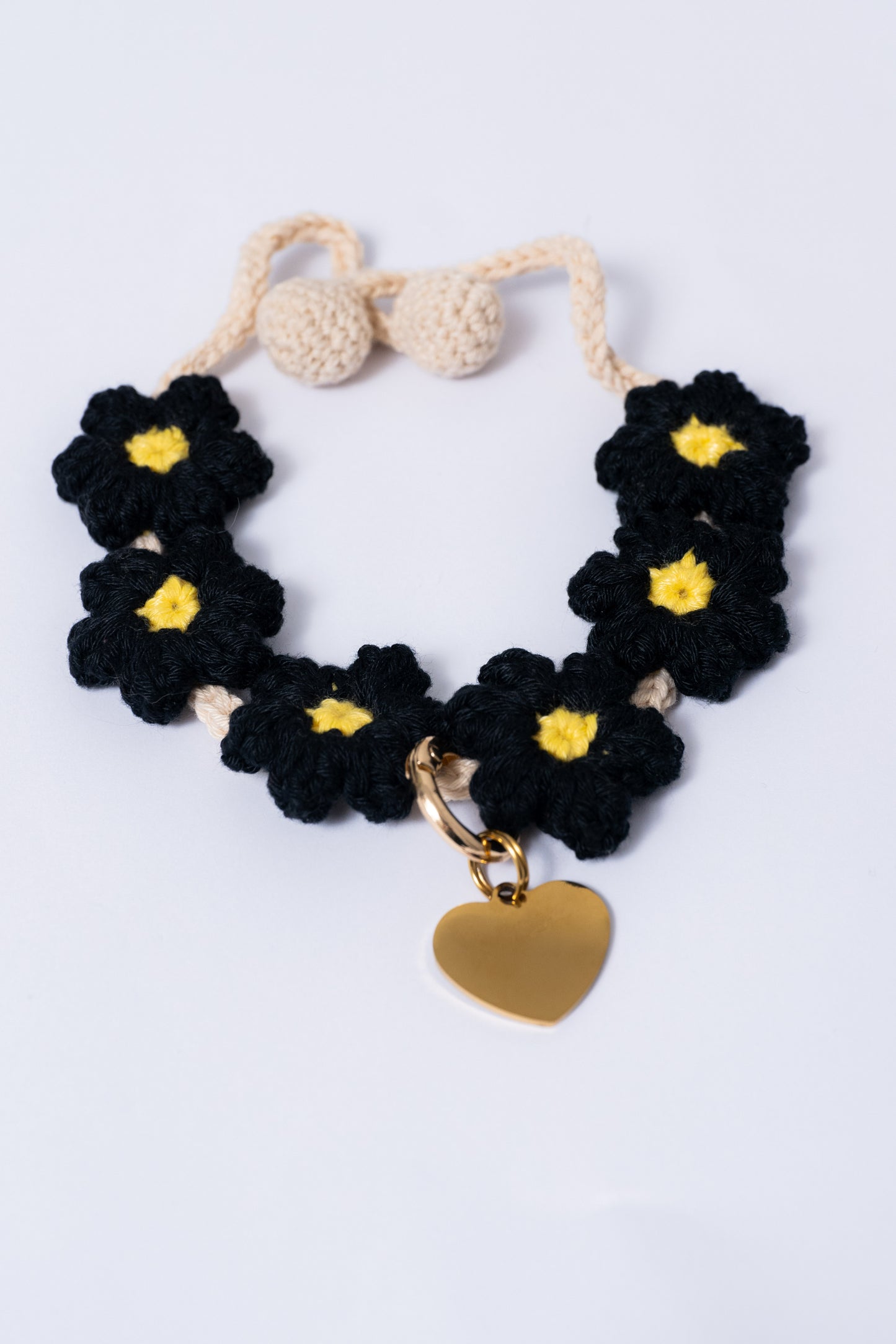 Flower Crochet Necklace - Handmade in Bali