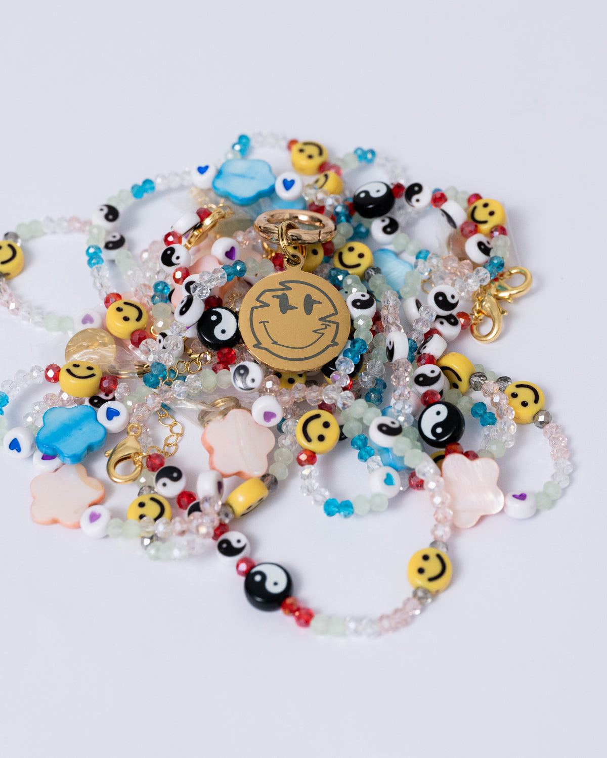 Smiley Pendant Slow Fashion Jewelry
